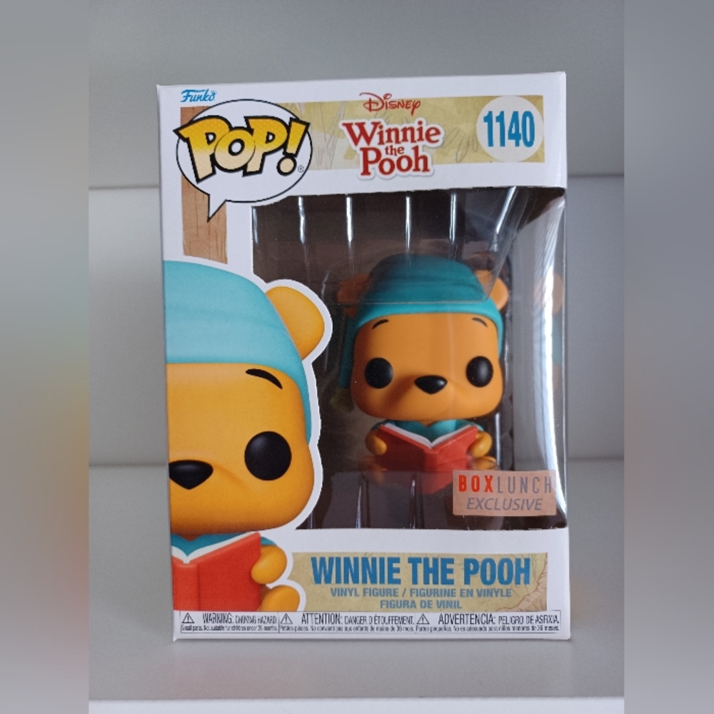 Disney Winnie The Pooh (In Pajamas) 1140 Box Lunch Exclusive Vinyl Funko Pop